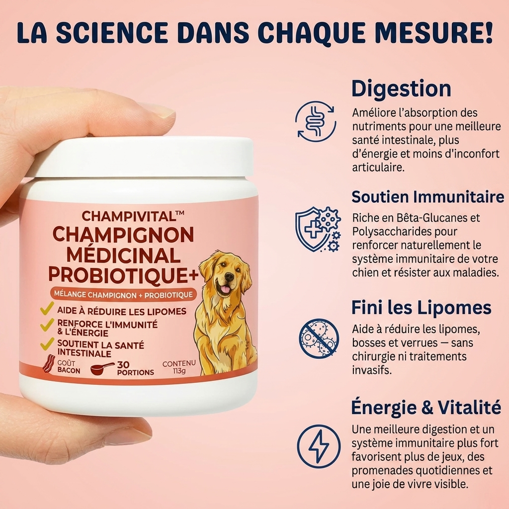 Champivital™ | Complément contre les Lipomes